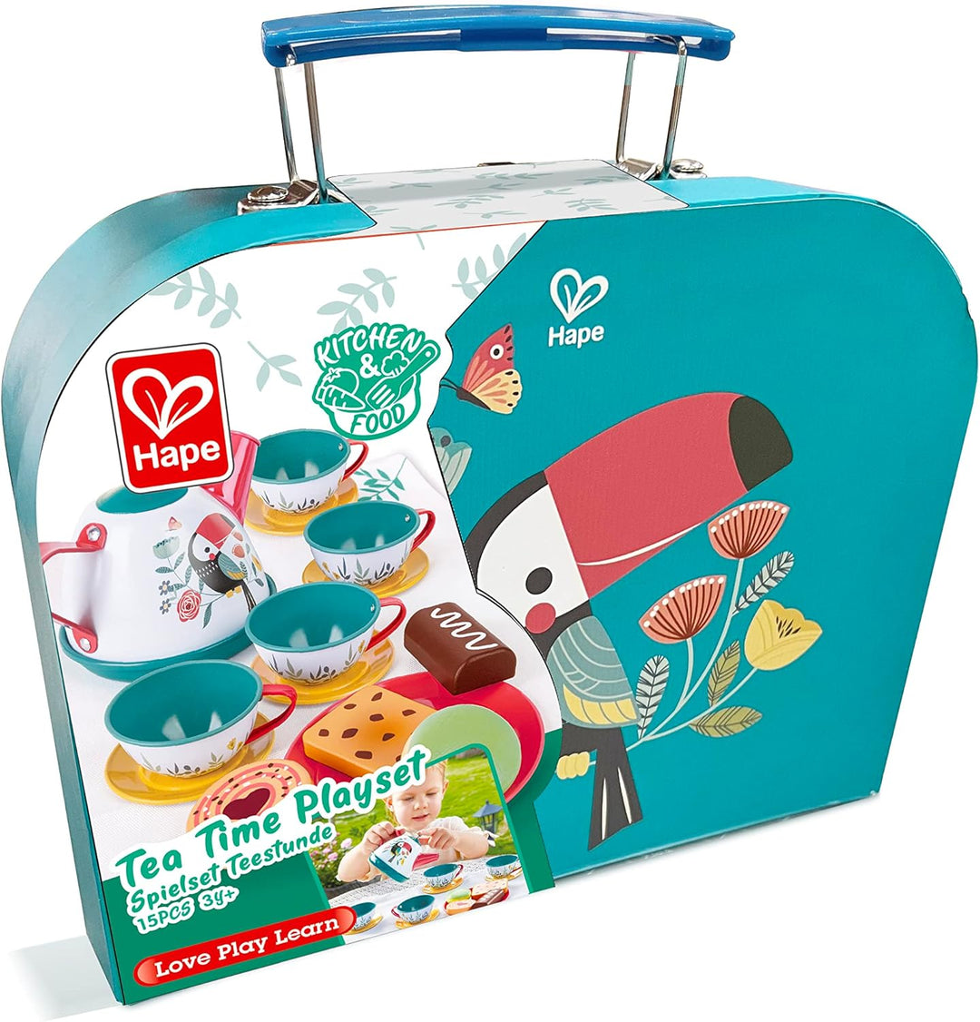 Set De Té Con Maletín 15 Piezas Para Niños
