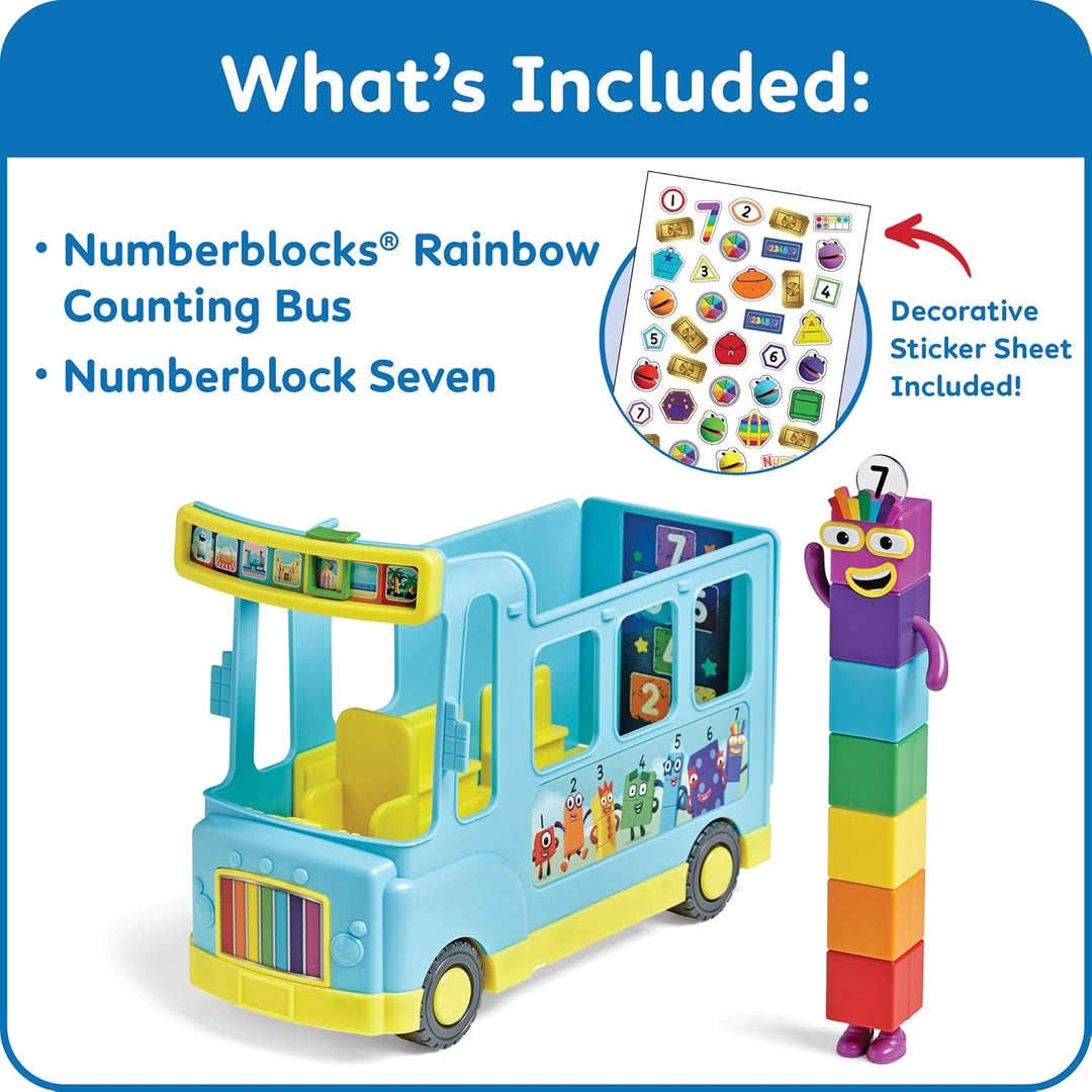 Juego Didáctico Bus Numberblocks Para Niños