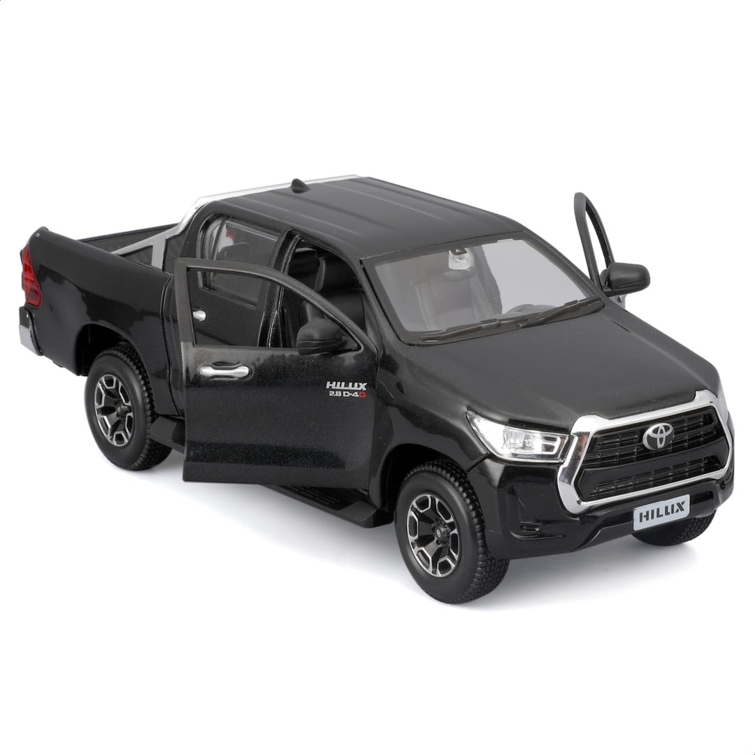 Carro Coleccionable Bburago 1/24 Se Toyota Hilux Negro