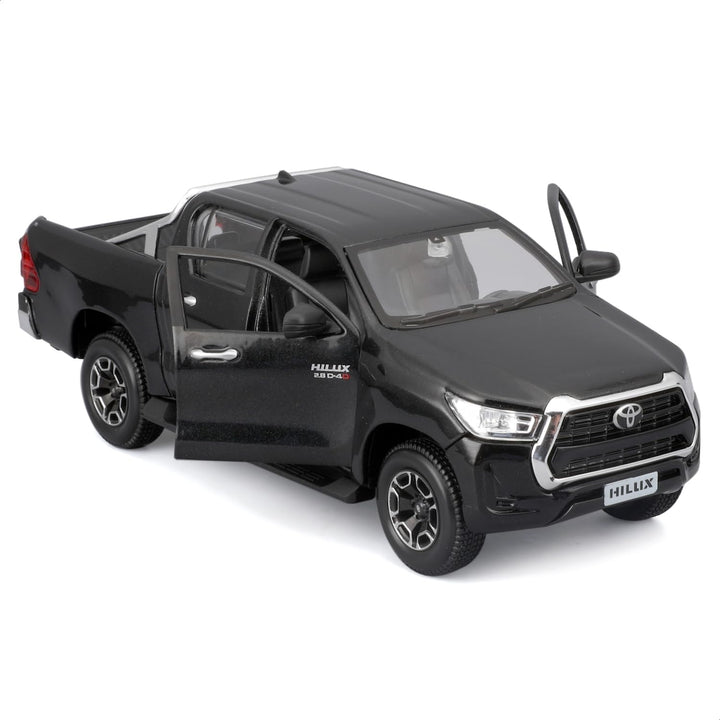 Carro Coleccionable Bburago 1/24 Se Toyota Hilux Negro