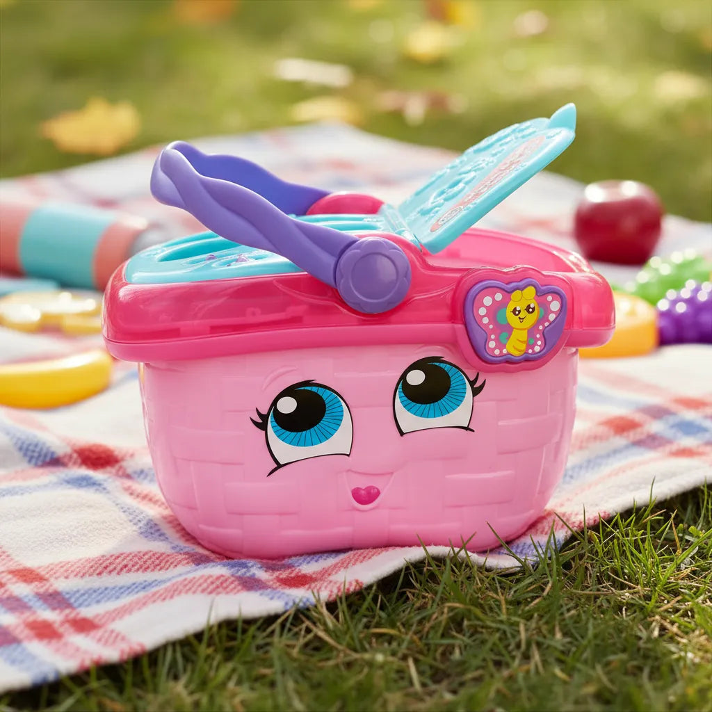 Juego Cesta De Picnic Formas Para Niños