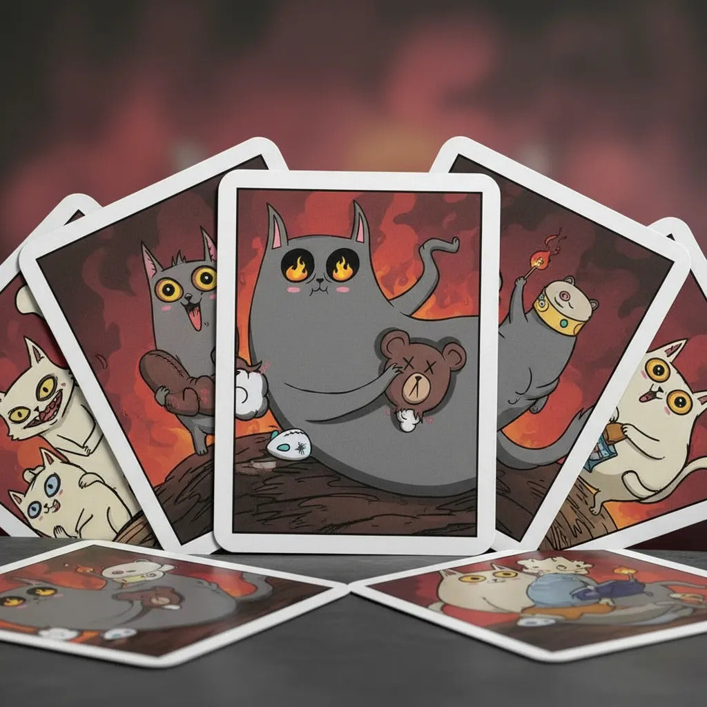 Juego De Mesa Exploding Kittens Edición Super Fan