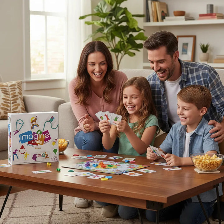 Juegos De Mesa Imagine Family Asmodee Estrategia Adultos