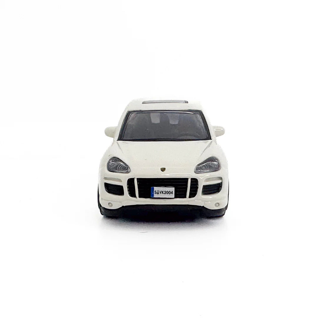 Carro Coleccionable Bburago 1:43 Porshe Cayenne Blanco