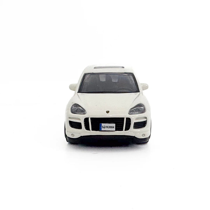 Carro Coleccionable Bburago 1:43 Porshe Cayenne Blanco