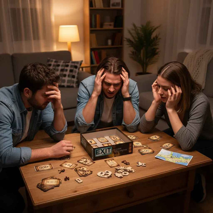 Juego De Mesa Exit La Casa De Los Enigmas Escape Room