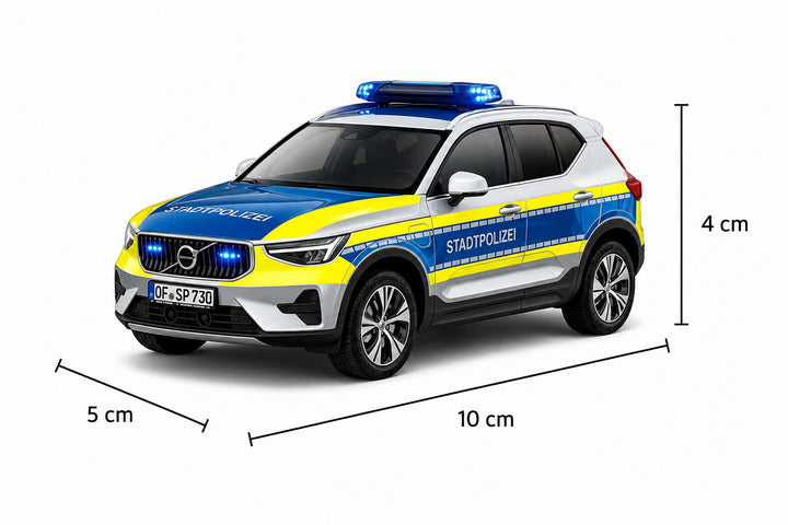 Carros Coleccionable A Escala Bburago 1/43 Volvo Ex40 Police