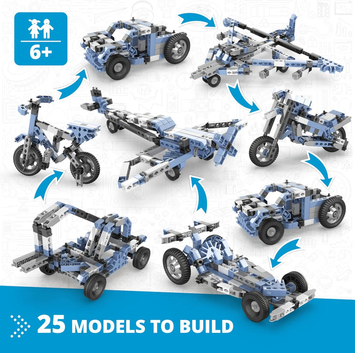 Set De Construcción Multimodelos 25 En 1