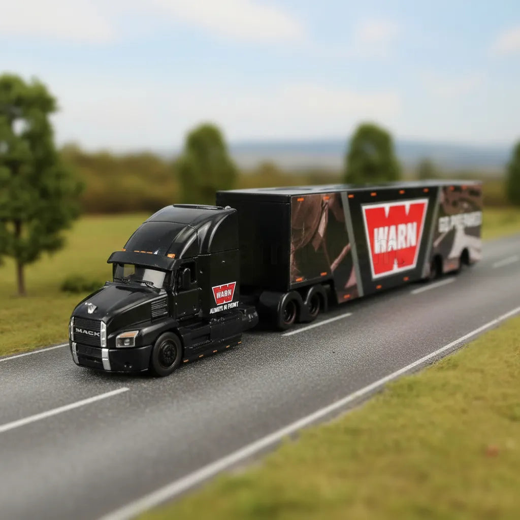 Carro A Escala 1/64 Trailer Mack Anthem