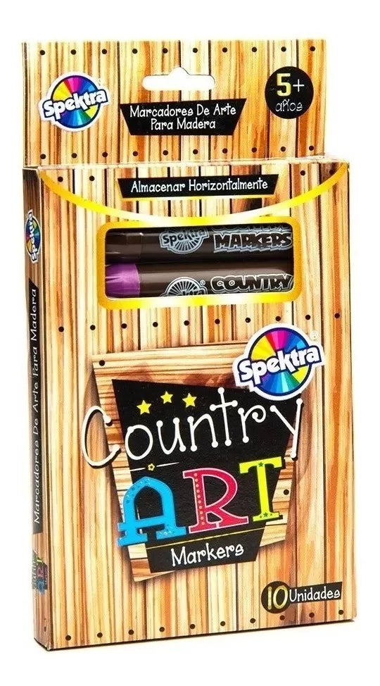 Set Marcadores Para Pintar Madera Niños Adultos