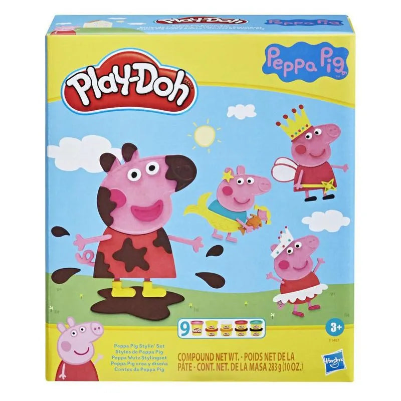 Juego Play-doh Peppa Pig Crea Y Diseña Para Niños