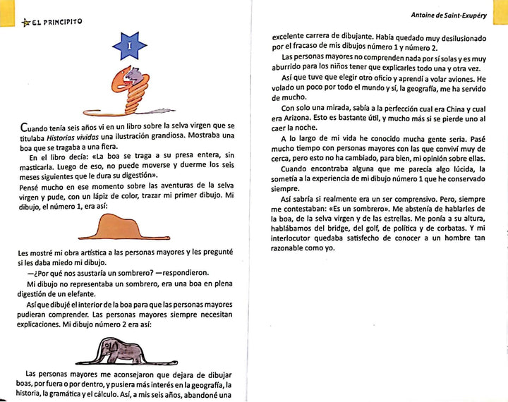 Libro Infantil El Principito Clásico De Antoine