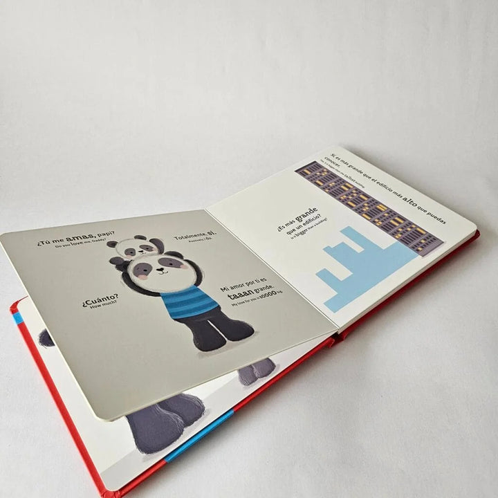 Libro Cuanto Me Quieres papá Bilingüe Para Niños