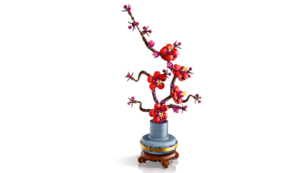 Juego De Construcción Lego Flor De Ciruelo 327 Piezas Niños