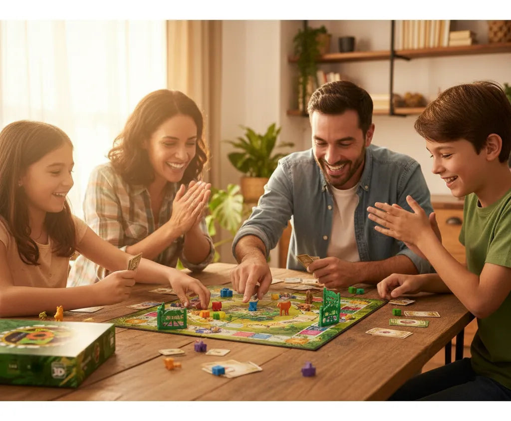 Juego De Mesa Estrategia Zoológico Para Familia