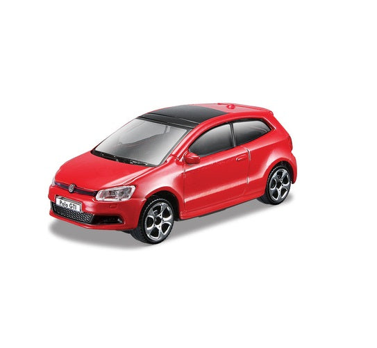 Carros Coleccionable 1:43 Volkwagen Polo Gti Mark 5 Rojo