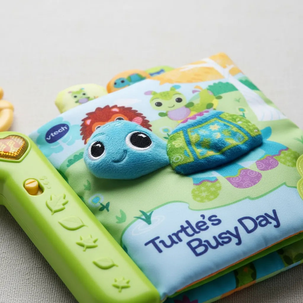 Juguete Cuento Interactivo De Texturas Para Bebés