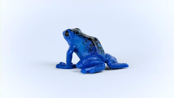 Figuras animales Rana Azul Pintada A Mano Schleich