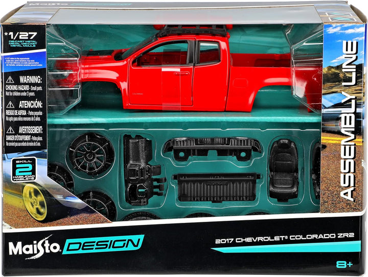 Carro ensamblar Escala Chevrolet Colorado Zr2