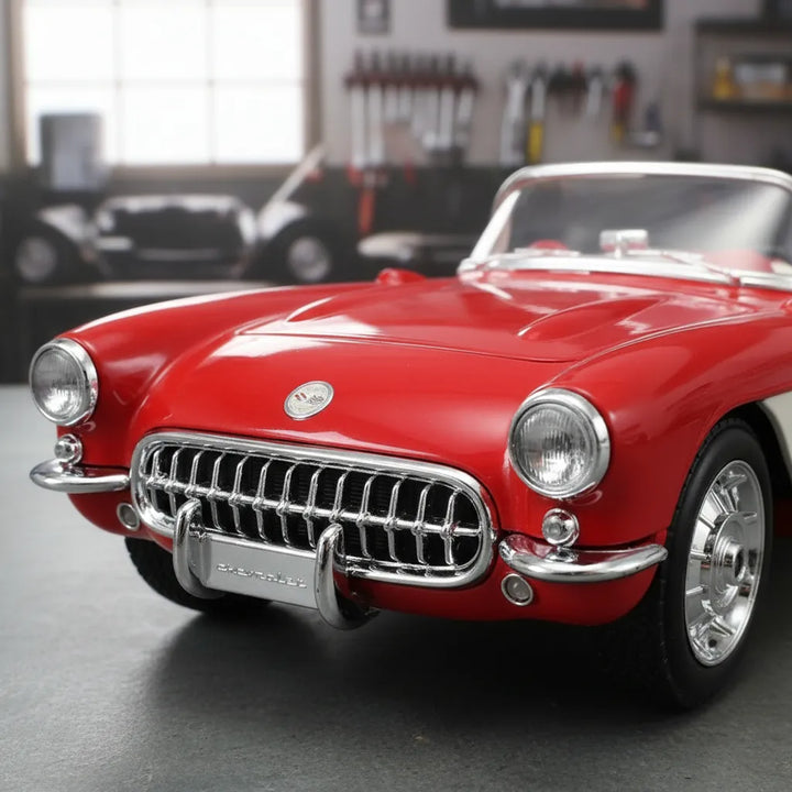 Carro A Escala 1/24 Chevrolet Corvette 1957 Para Armar
