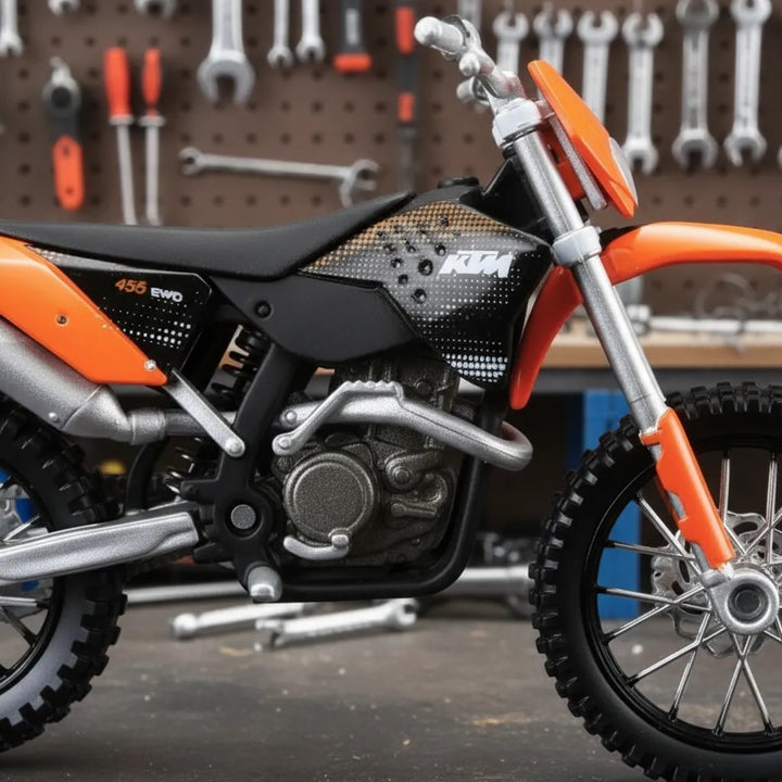 Moto Coleccionable Ktm 45 Exc Escala 1:18
