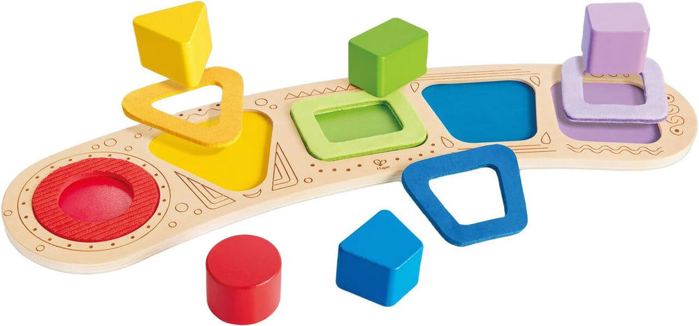 Juguete Didáctico Encaje De Formas Y Colores Para Niños
