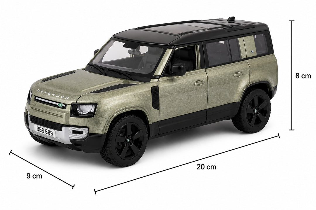 Carro A Escala Bburago 1/24 Land Rover Defender