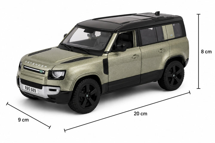 Carro A Escala Bburago 1/24 Land Rover Defender