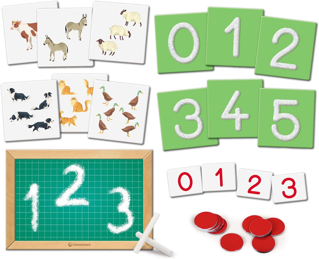 Juego Didáctico Números Táctiles Para Niños
