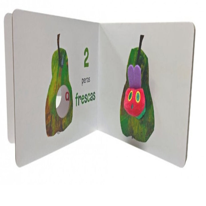 Libro Interactivo Títere Dedo Oruga Sensorial Niños