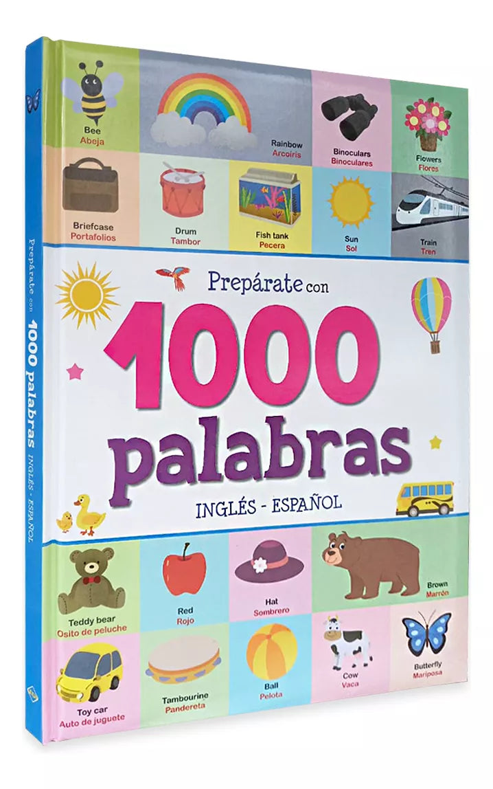 Libro Didáctico 1000 Palabras Inglés-español Niños