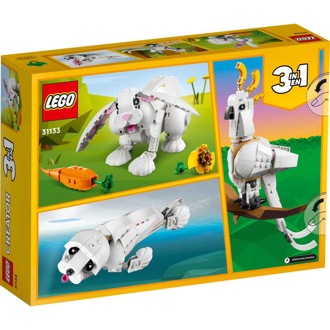 Lego Armatodo 3 En 1 Conejo 258 Piezas Para Niños