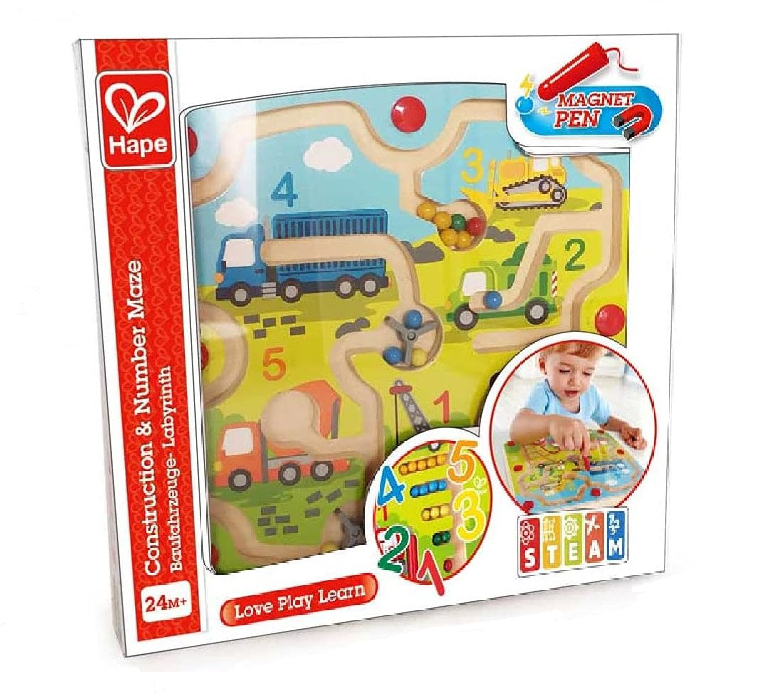 Juego Laberinto Magnético Madera Para Niños