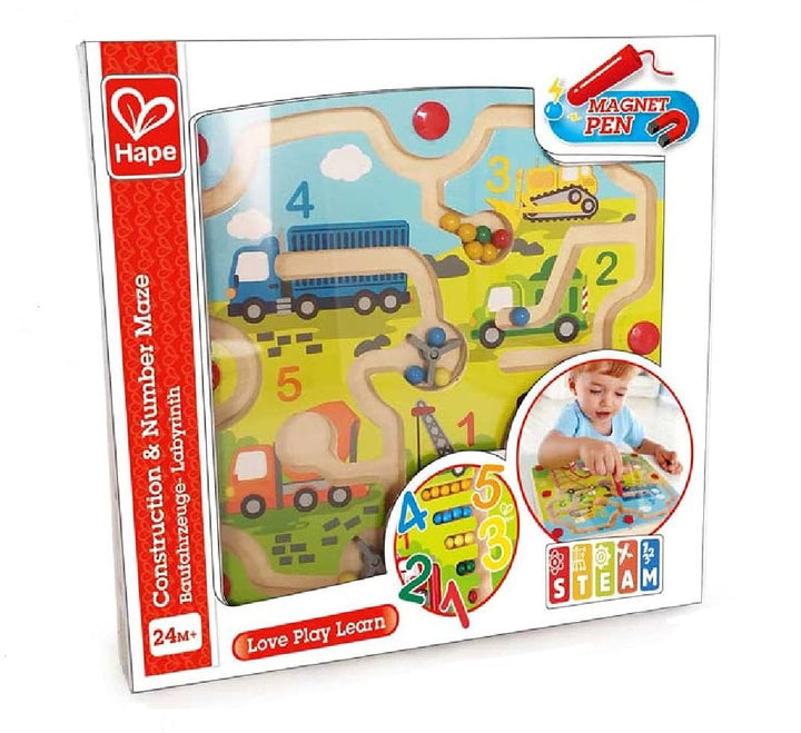 Juego Laberinto Magnético Madera Para Niños