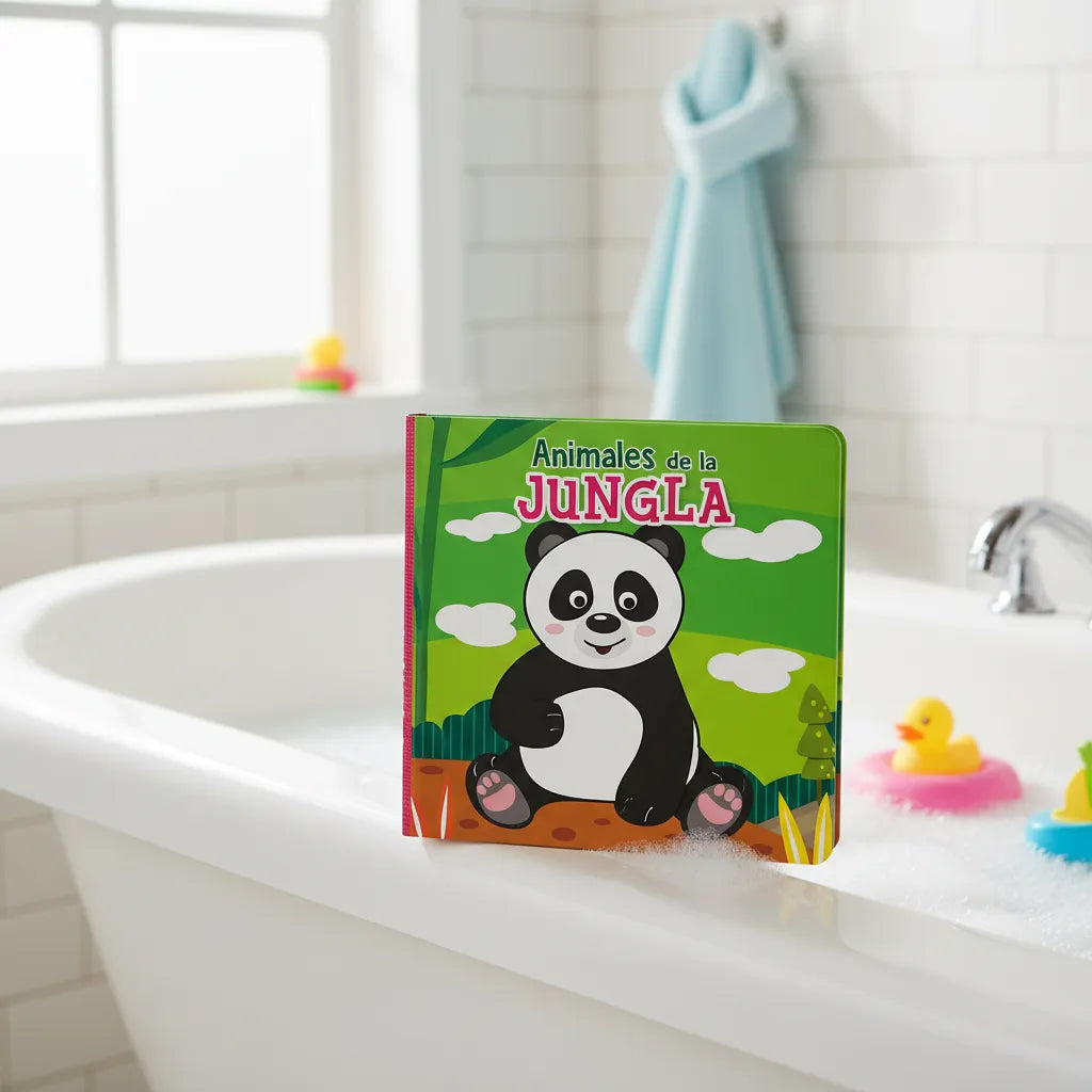 Libro Hora Del Baño Animales Cambia De Color bebés