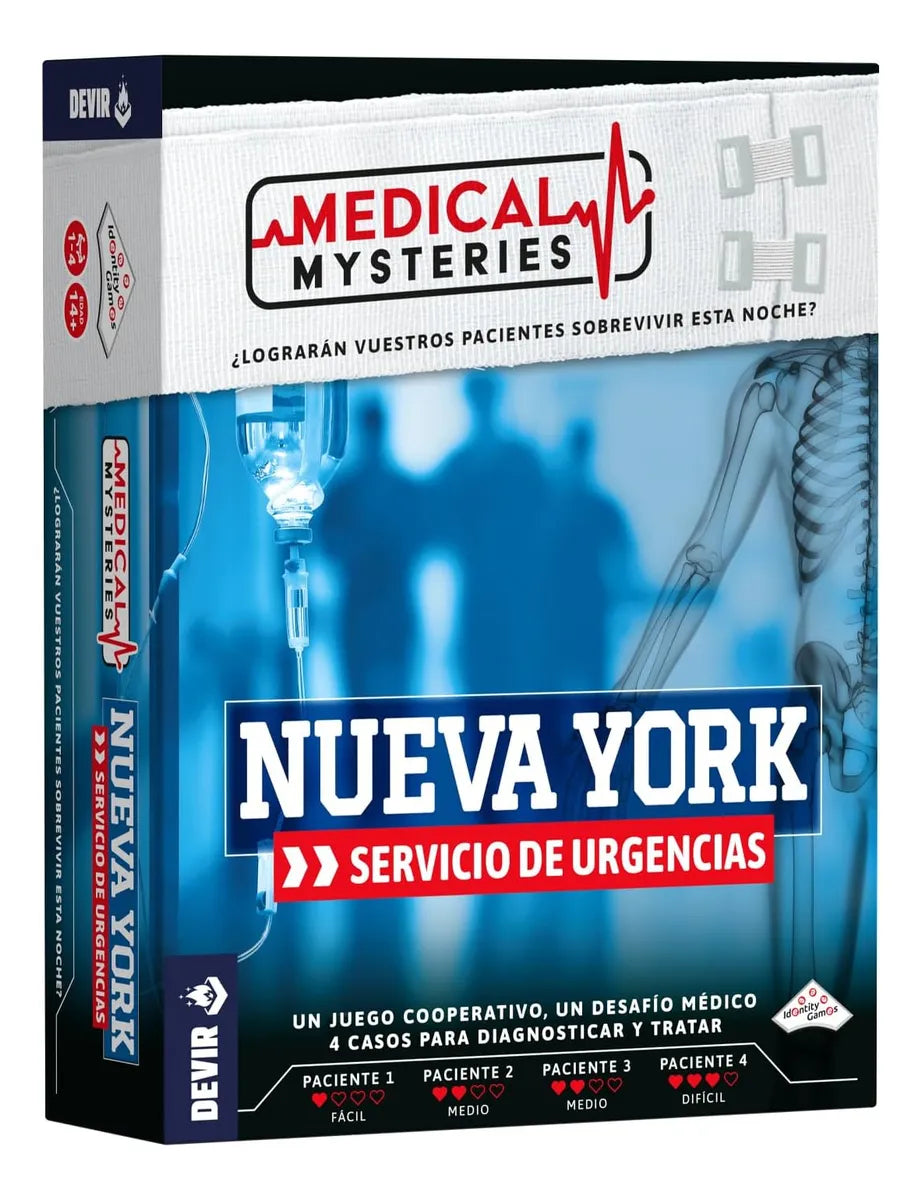 Juego De Mesa Medical Mysteries Nueva York Adultos
