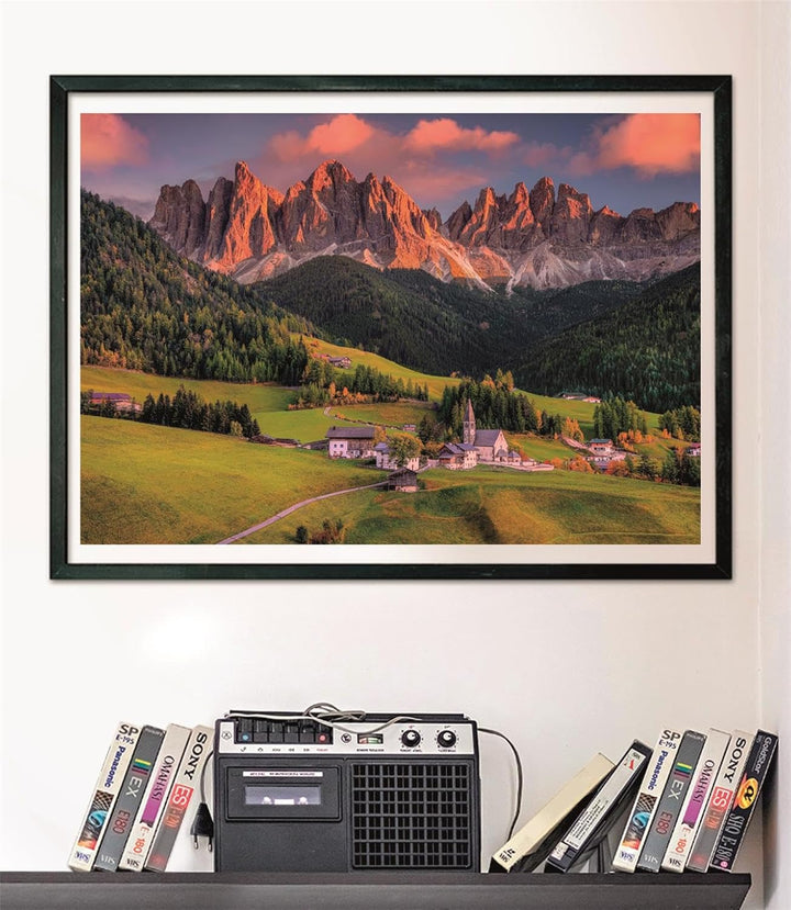 Rompecabezas 1000 Piezas Alpes Dolomitas