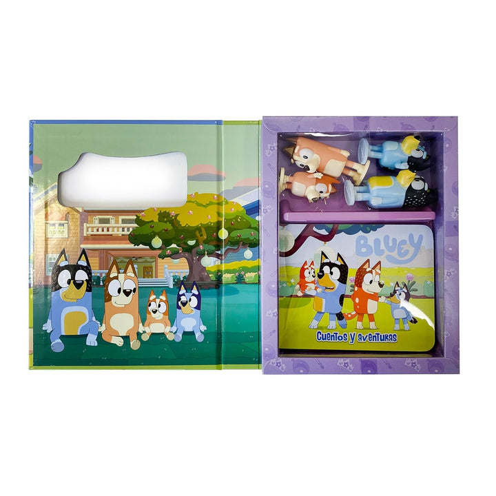 Libro Mini Divertilibros Bluey Y Familia Niños
