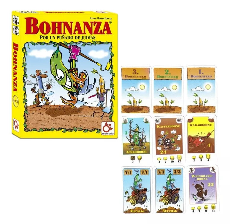Juego De Mesa Bohnanza Por Un Puñado De Judías