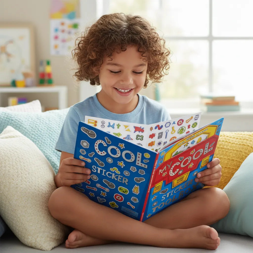Libro De Actividades My Cool Sticker Toolbox
