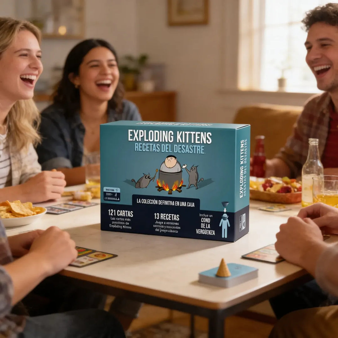 Juego De Mesa Exploding Kittens Recetas Del Desastre