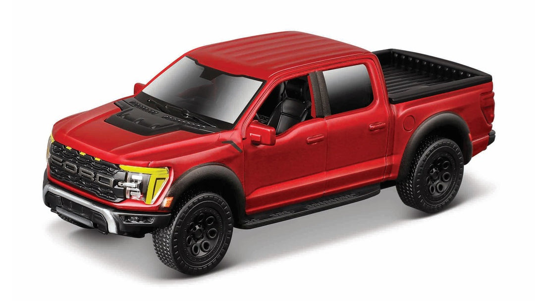 Carros Coleccionable A Escala 1:36 Ford F150 Raptor Rojo