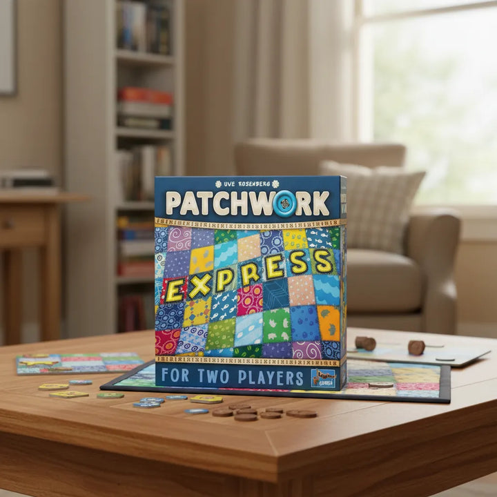 Juego De Mesa Patchwork Expréss Estrategia Devir Para Niños