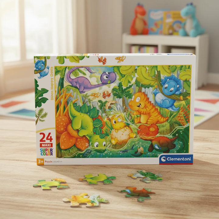 Rompecabezas 20 Piezas Dinosaurios Para Niños
