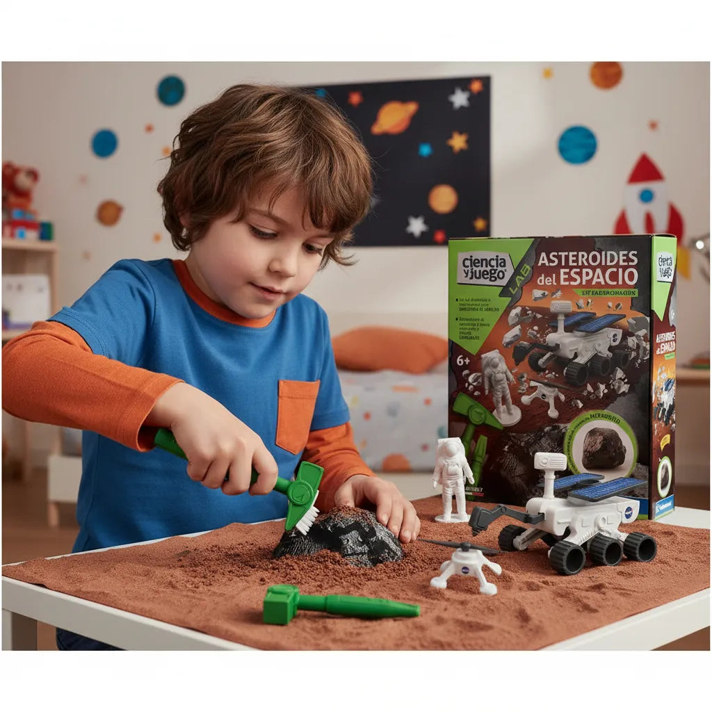 Kit Explorando El Espacio Excavando Para Niños