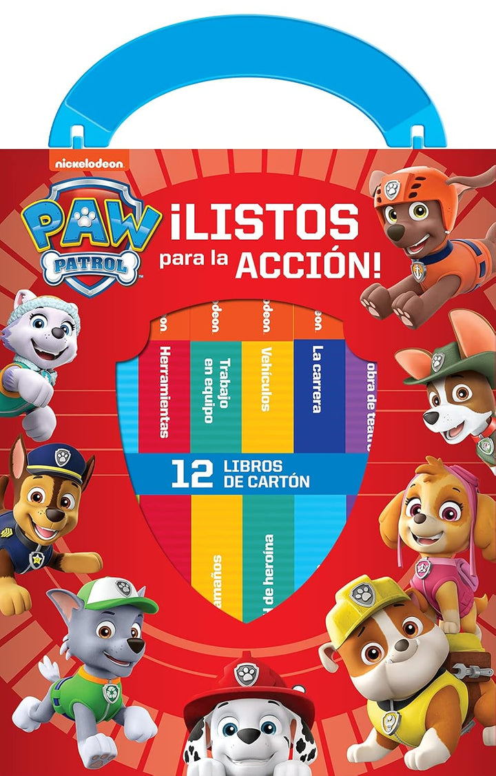 Libro Infantil educativo Paw Patrol 12 En 1 Para Niño