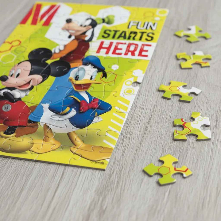 Rompecabezas Mickey Mouse 50 Pieza Para Niños