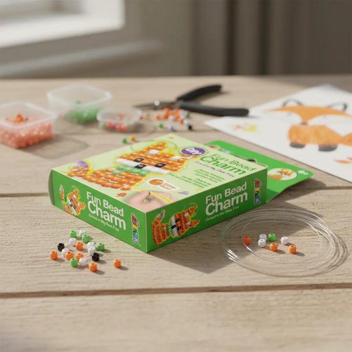 Juego Crea Llavero zorrito Para Niños