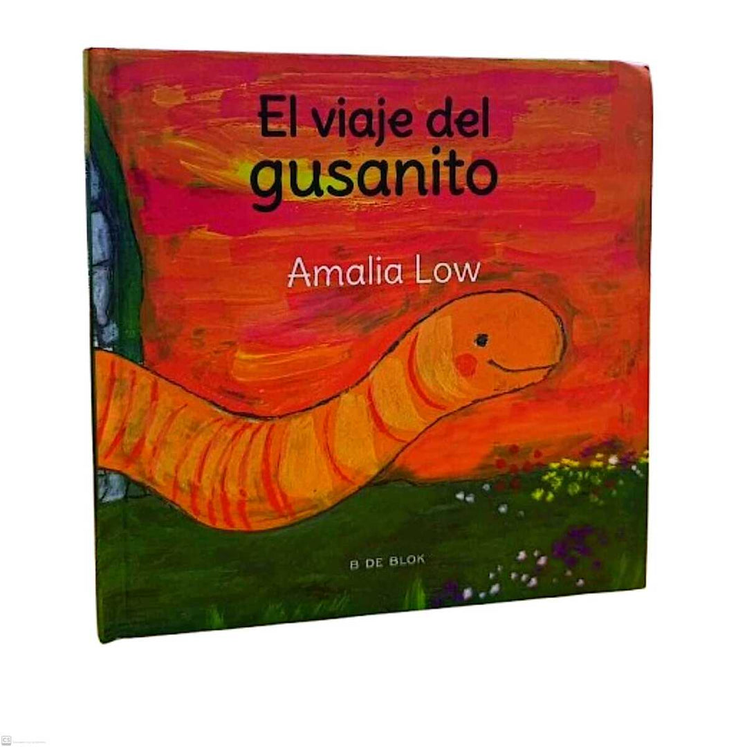 Libro El Viaje Del Gusanito Amalia Low Para Niños