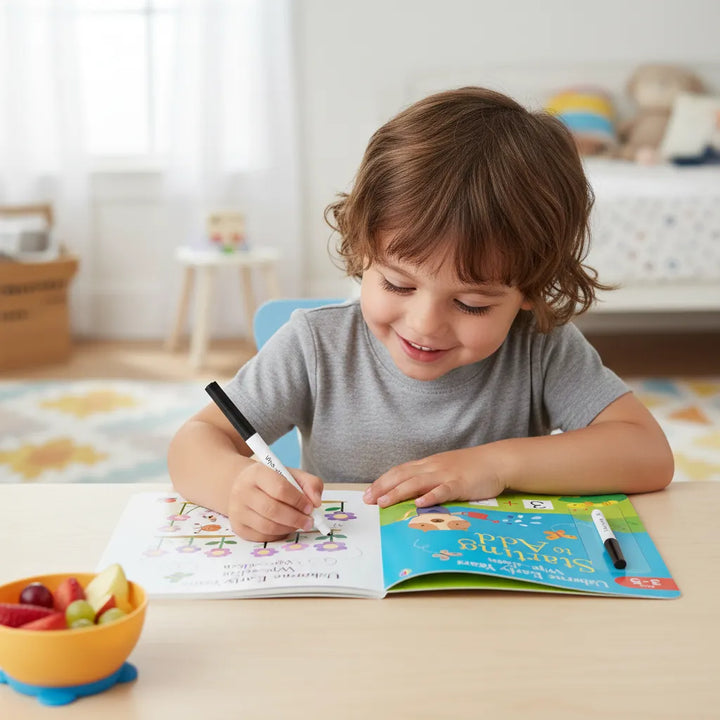 Libro Infantil  Aprendizaje Actividades Borrable Niños